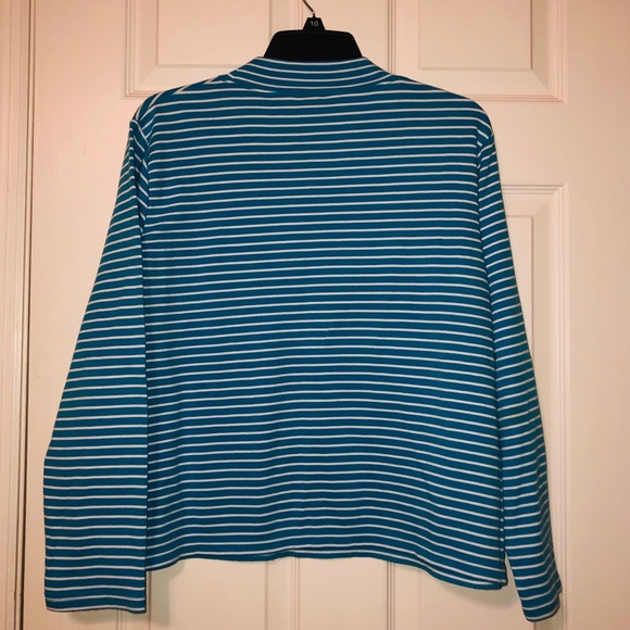 VTG Draper’s & Damon’s Blue Turtleneck - Picture 4 of 4